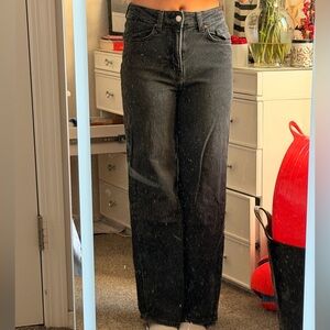 H&M Dark Gray Women's Flare Jeans